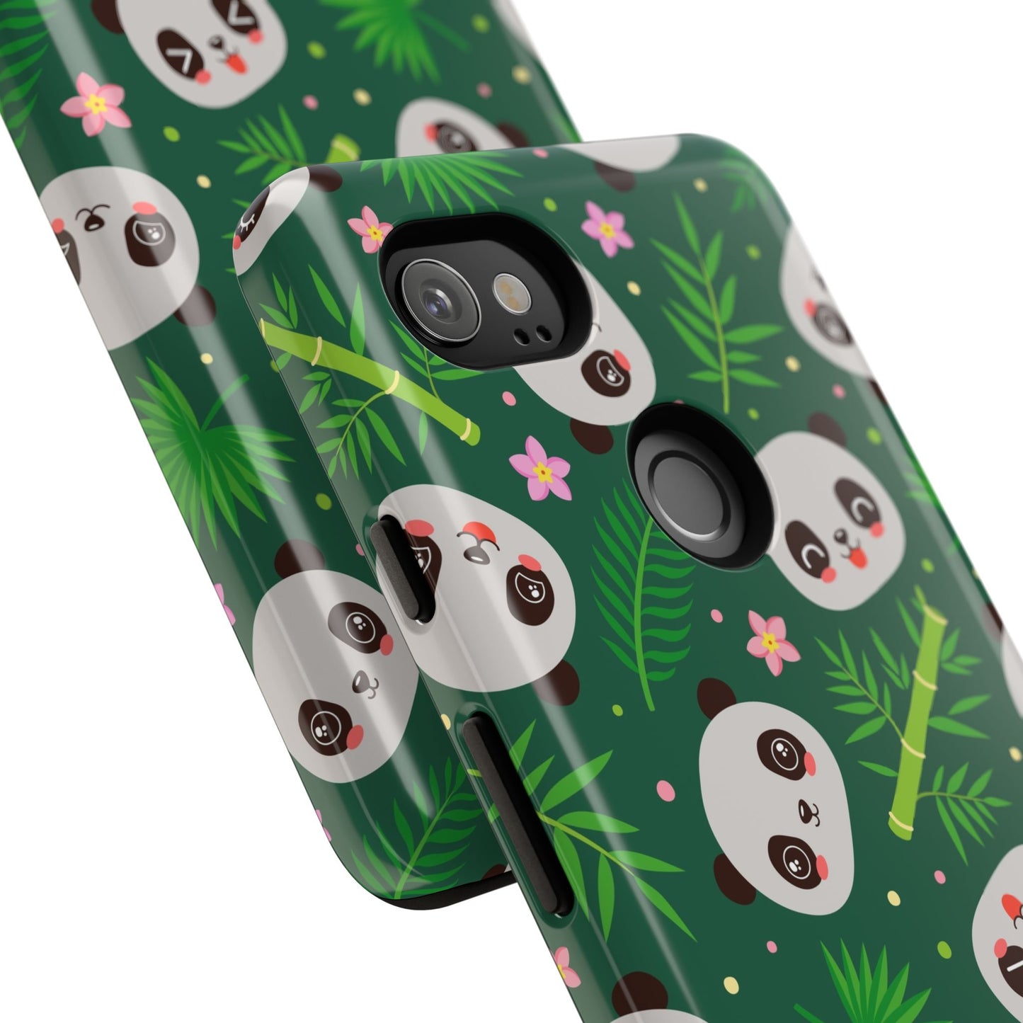 Cute Panda: Tough Case for iPhone, Samsung Galaxy and Google Pixel devices