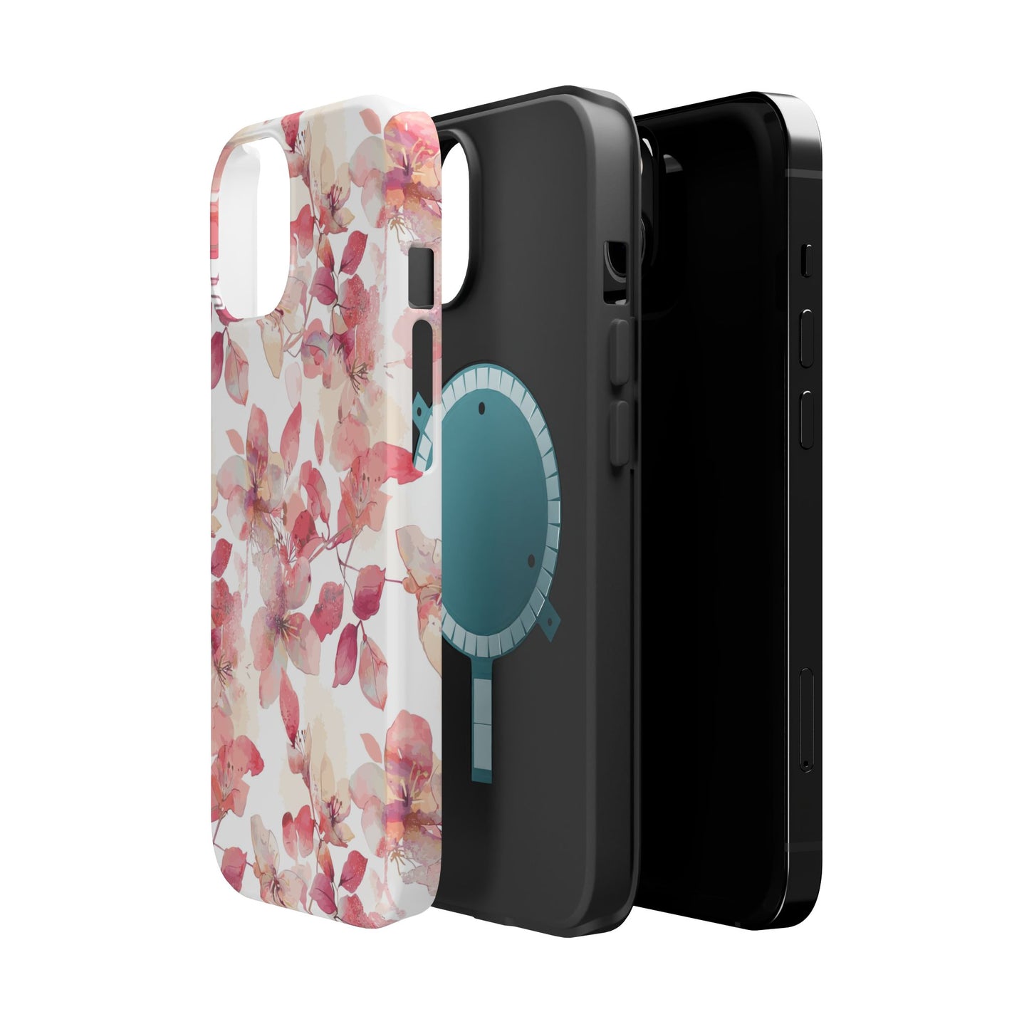 Watercolor Flowers: MagSafe case for iPhone