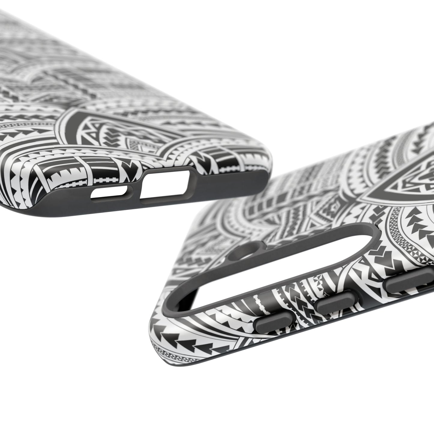 Tatoeage: telefoonhoesje met tribalpatroon voor iPhone, Samsung Galaxy en Google Pixel