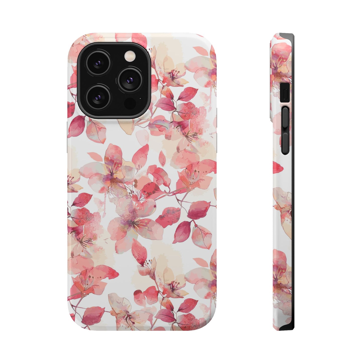 Watercolor Flowers: MagSafe case for iPhone