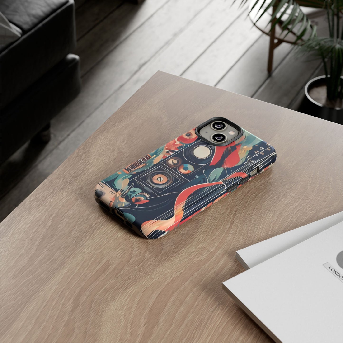 Rhythm & Hue: Music-inspired phone case for iPhone, Samsung Galaxy and Google Pixel devices
