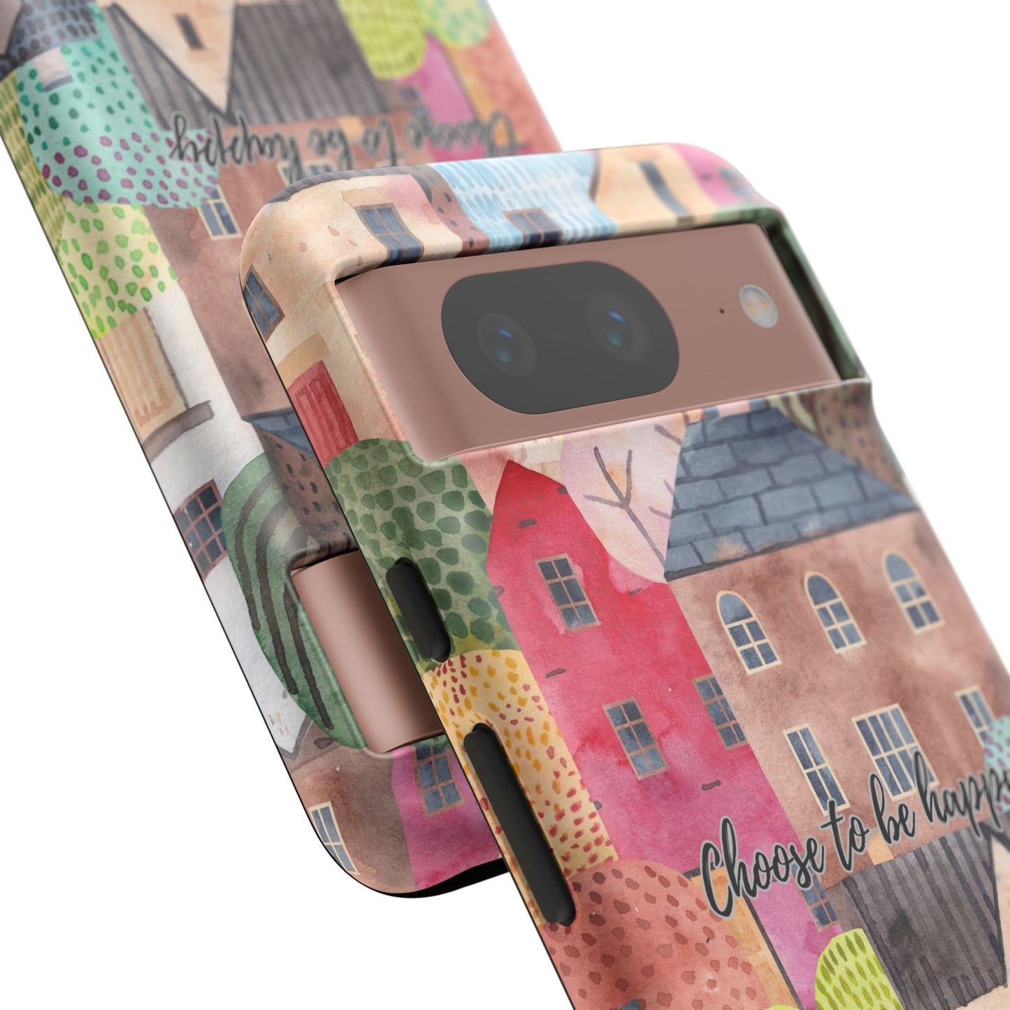 Choose to be Happy: Inspiring Case for iPhone, Samsung Galaxy and Google Pixel devices