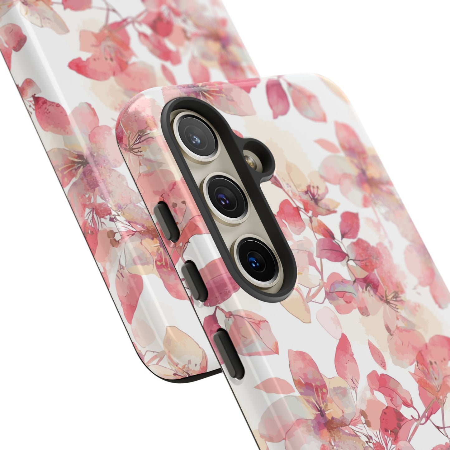 Watercolor Flowers: Tough Case for iPhone, Samsung Galaxy and Google Pixel devices