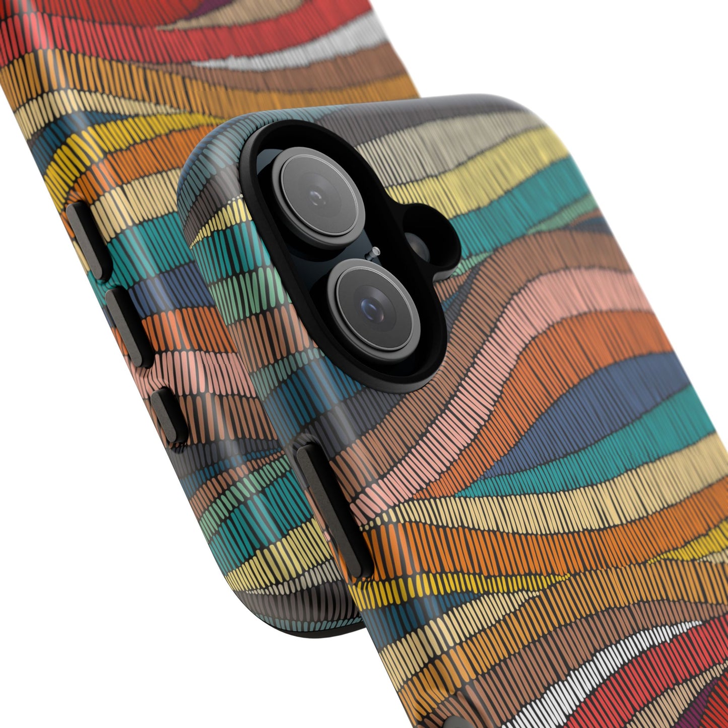 Threaded Harmony: Tapestry-inspired Phone Case for iPhone, Samsung Galaxy and Google Pixel devices