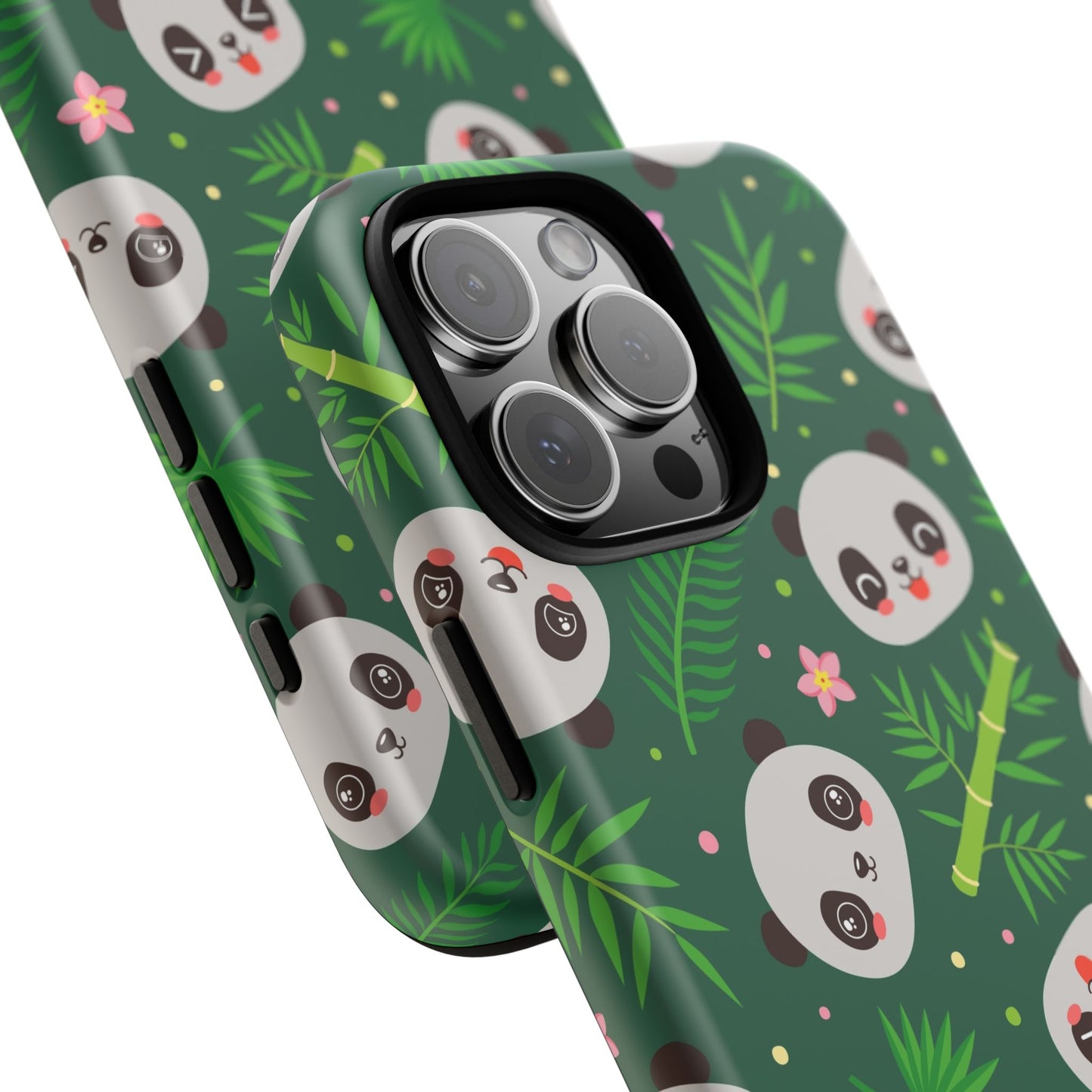 Cute Panda: Tough Case for iPhone, Samsung Galaxy and Google Pixel devices