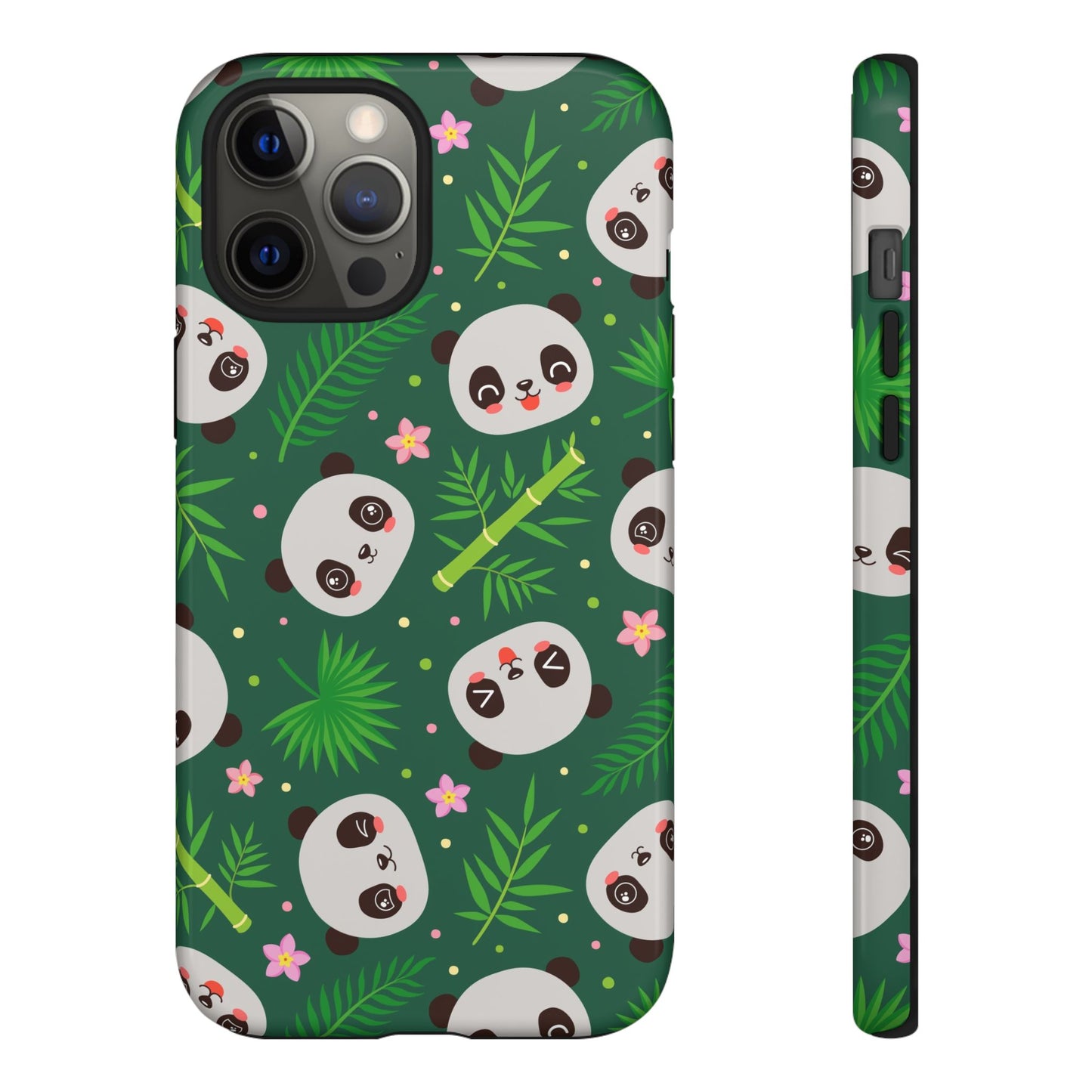 Cute Panda: Tough Case for iPhone, Samsung Galaxy and Google Pixel devices