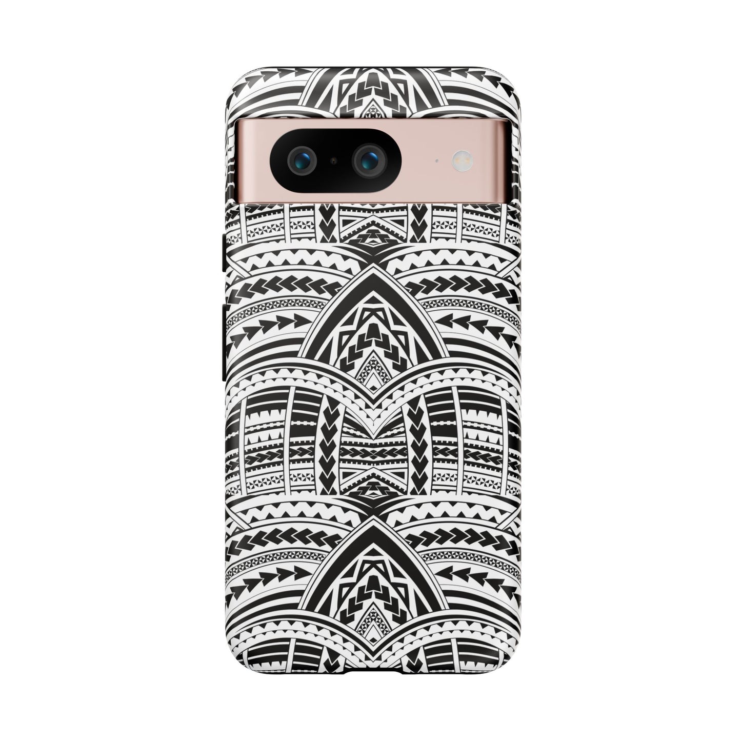 Tatoeage: telefoonhoesje met tribalpatroon voor iPhone, Samsung Galaxy en Google Pixel