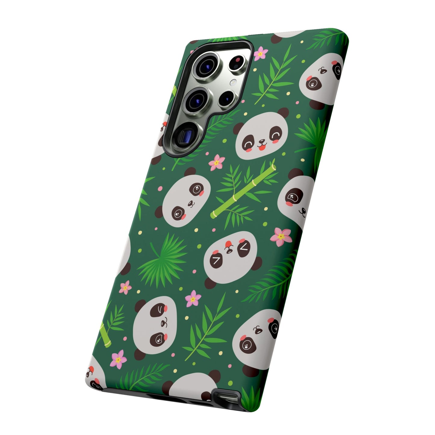 Cute Panda: Tough Case for iPhone, Samsung Galaxy and Google Pixel devices