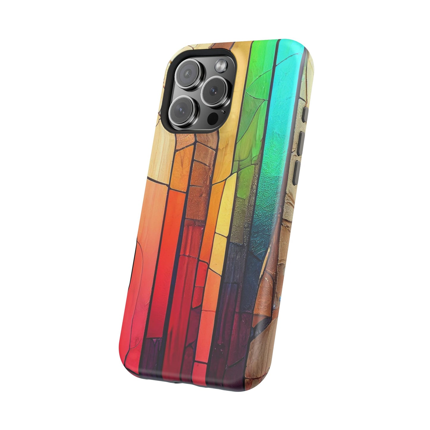Stained Glass Design MagSafe Case for iPhone