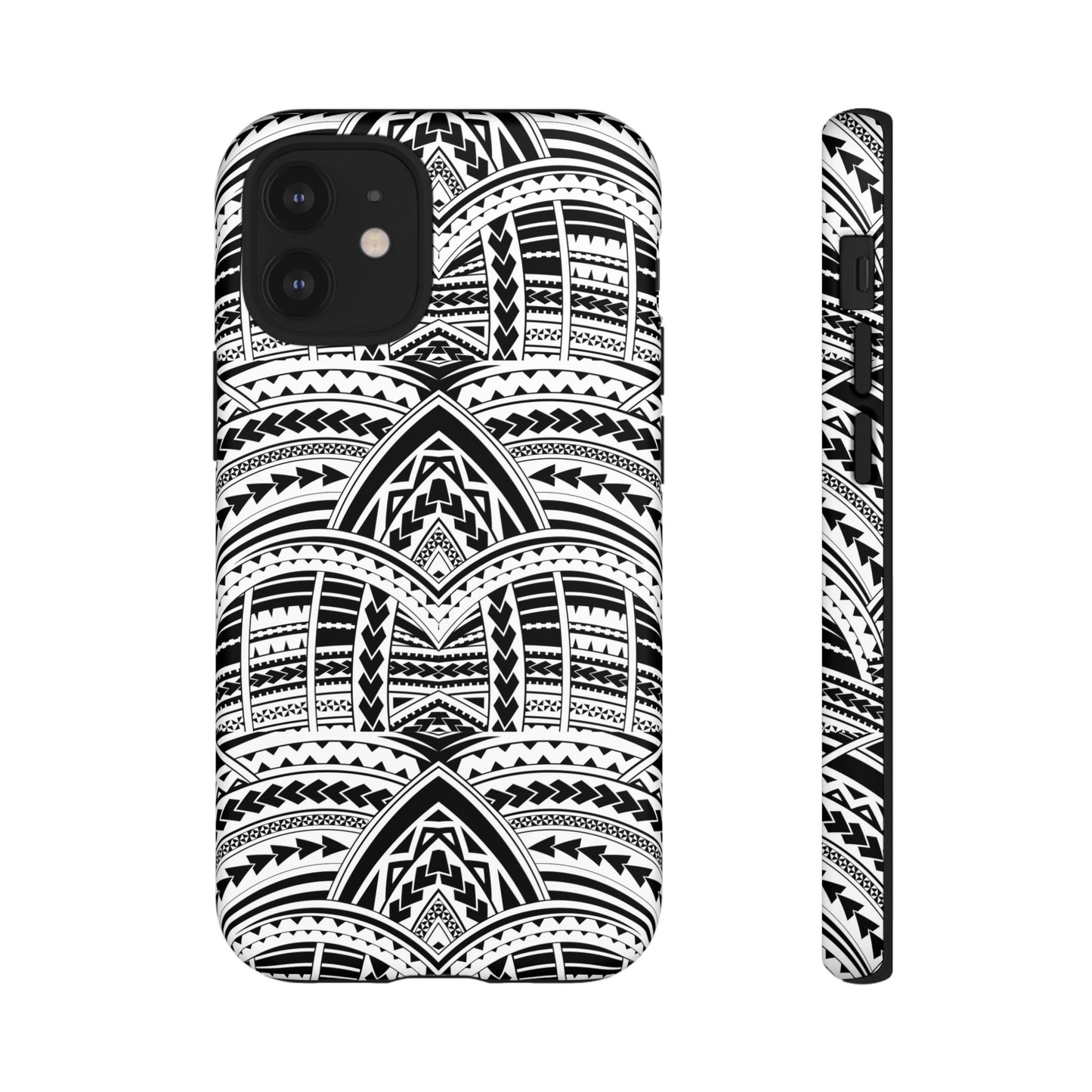 Tatoeage: telefoonhoesje met tribalpatroon voor iPhone, Samsung Galaxy en Google Pixel