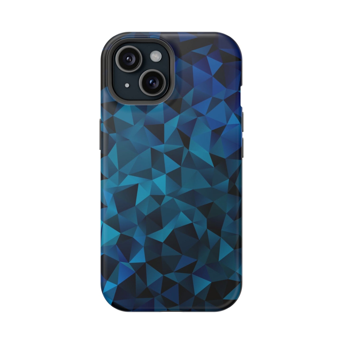 Blue Diamonds (MagSafe version): Elegant phone case for iPhone