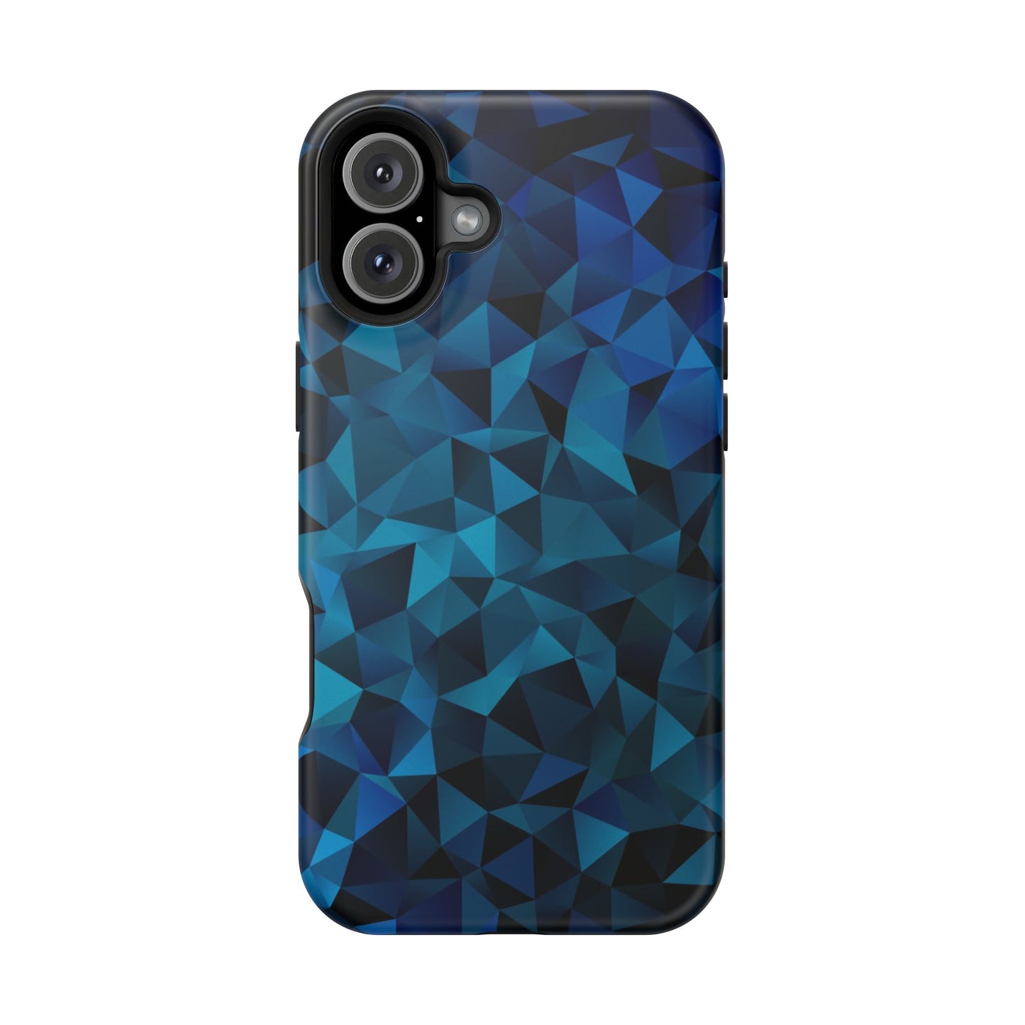 Blue Diamonds (MagSafe version): Elegant phone case for iPhone