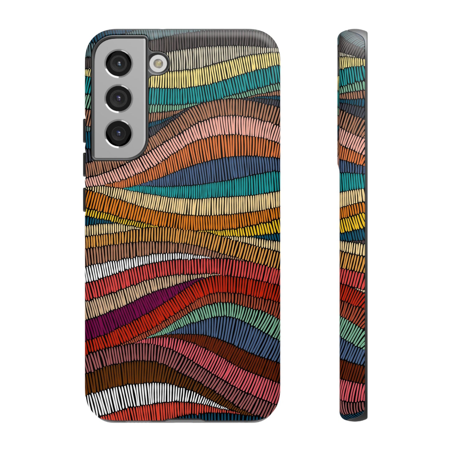 Threaded Harmony: Tapestry-inspired Phone Case for iPhone, Samsung Galaxy and Google Pixel devices