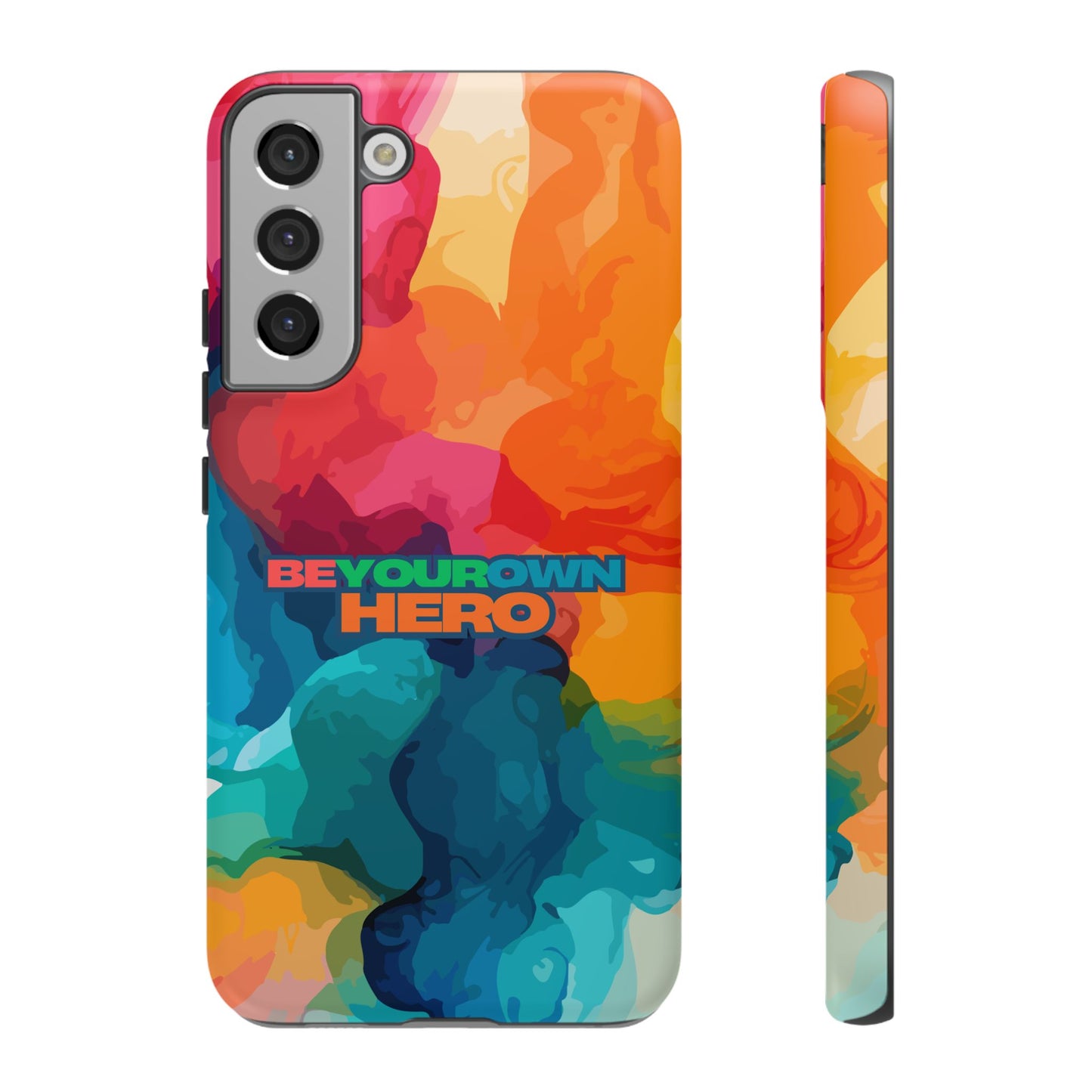 Be Your Own Hero: Tough Case for iPhone, Samsung Galaxy and Google Pixel
