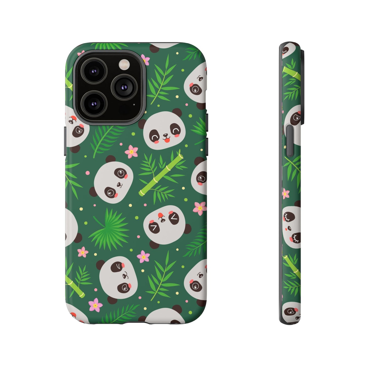 Cute Panda: Tough Case for iPhone, Samsung Galaxy and Google Pixel devices