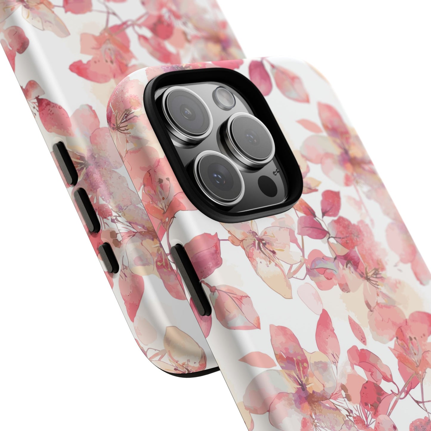 Watercolor Flowers: Tough Case for iPhone, Samsung Galaxy and Google Pixel devices