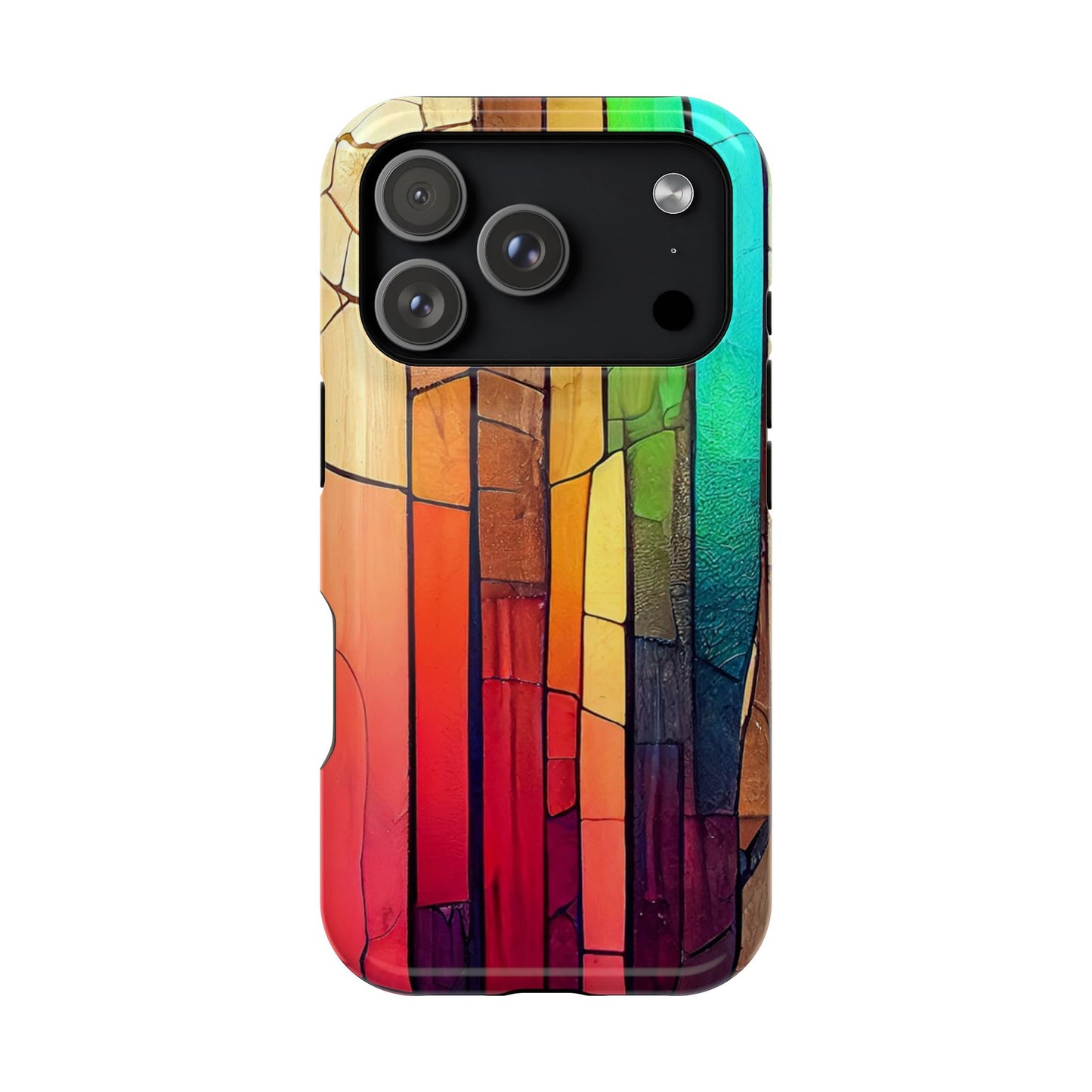 Stained Glass Design MagSafe Case for iPhone