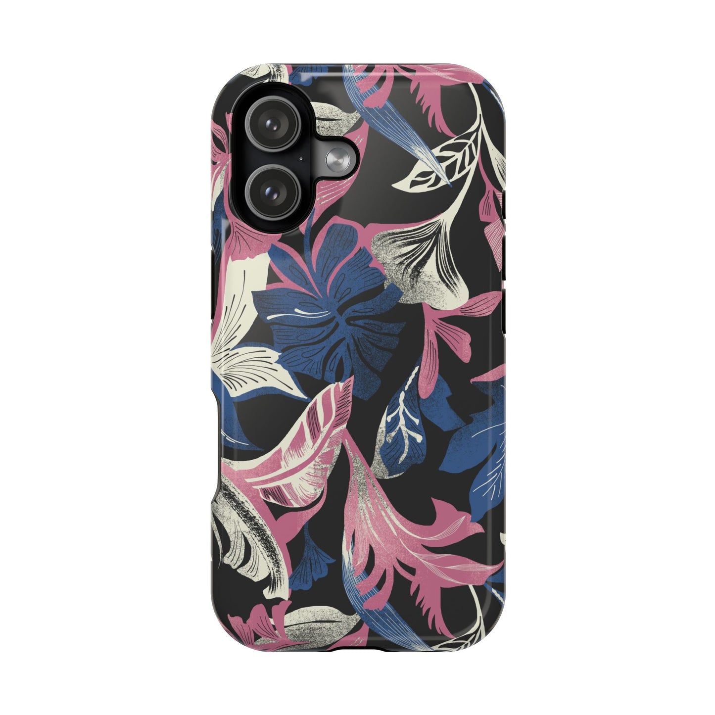 Tropique (MagSafe version): Palm & Fall Fusion Phone Case for iPhone