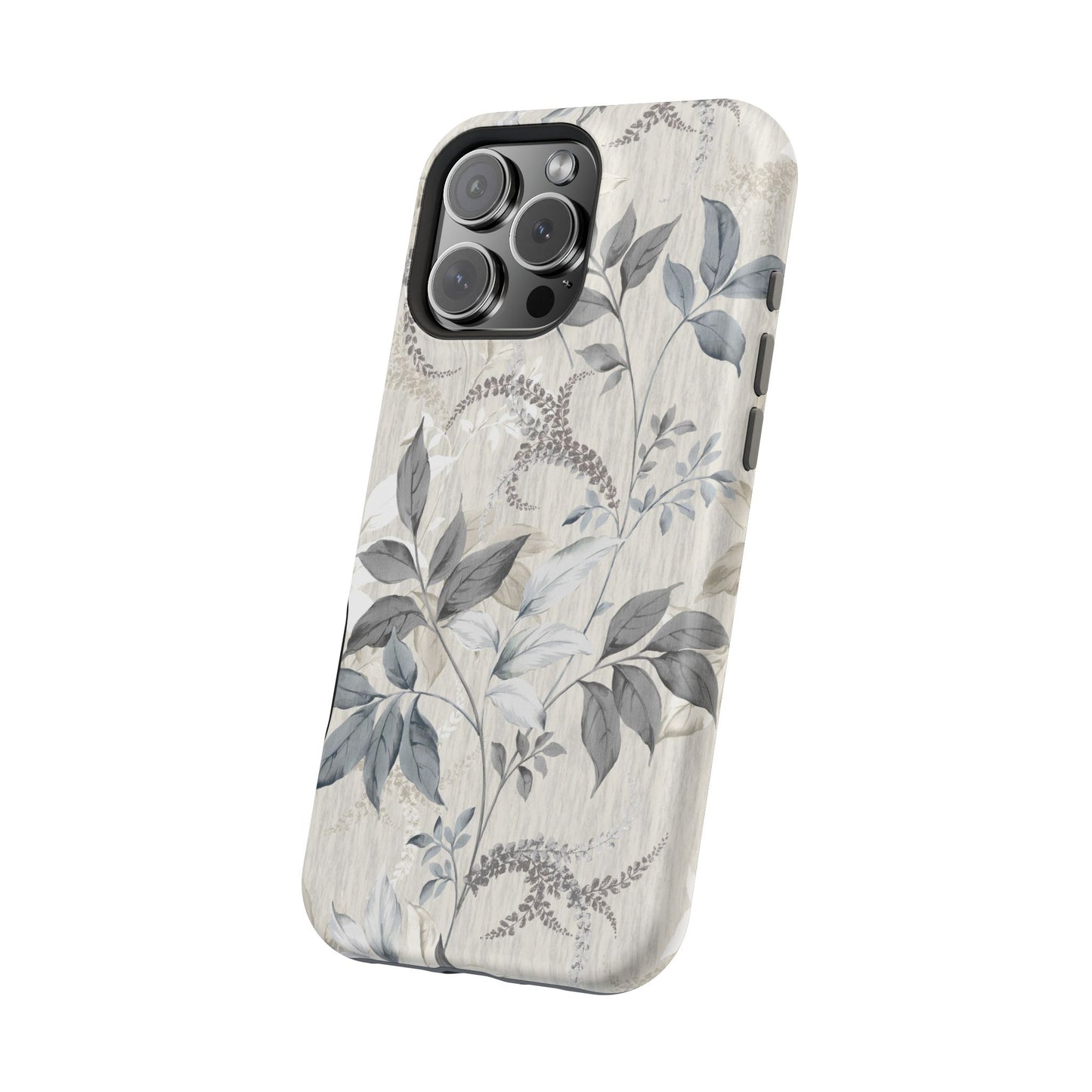 Luxury Leaves (MagSafe version): Artistic case for iPhone, Samsung Galaxy and Google Pixel