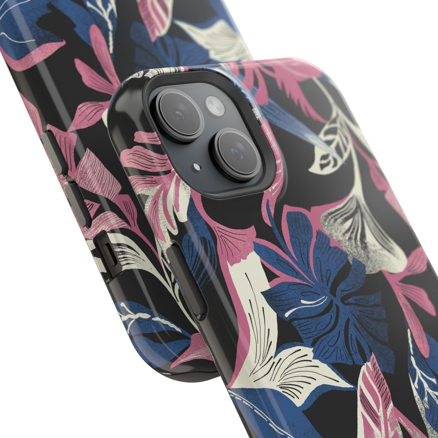 Tropique (MagSafe version): Palm & Fall Fusion Phone Case for iPhone
