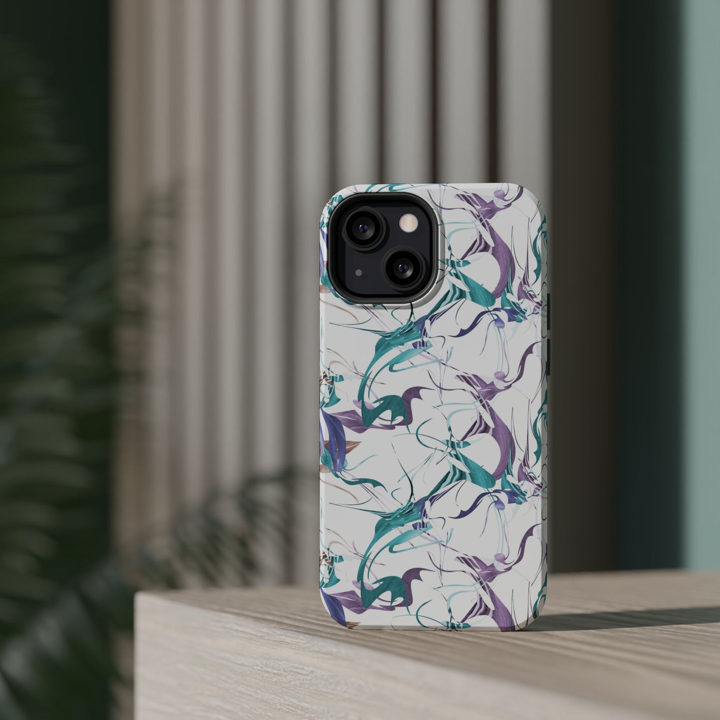 Vector (MagSafe version): Abstract Elegant Phone Case for iPhone, Samsung Galaxy and Google Pixel devices