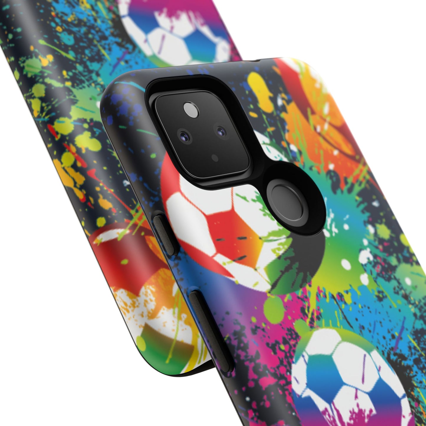 Footballer's Phone Case: Vibrant Case for iPhone, Samsung Galaxy and Google Pixel devices