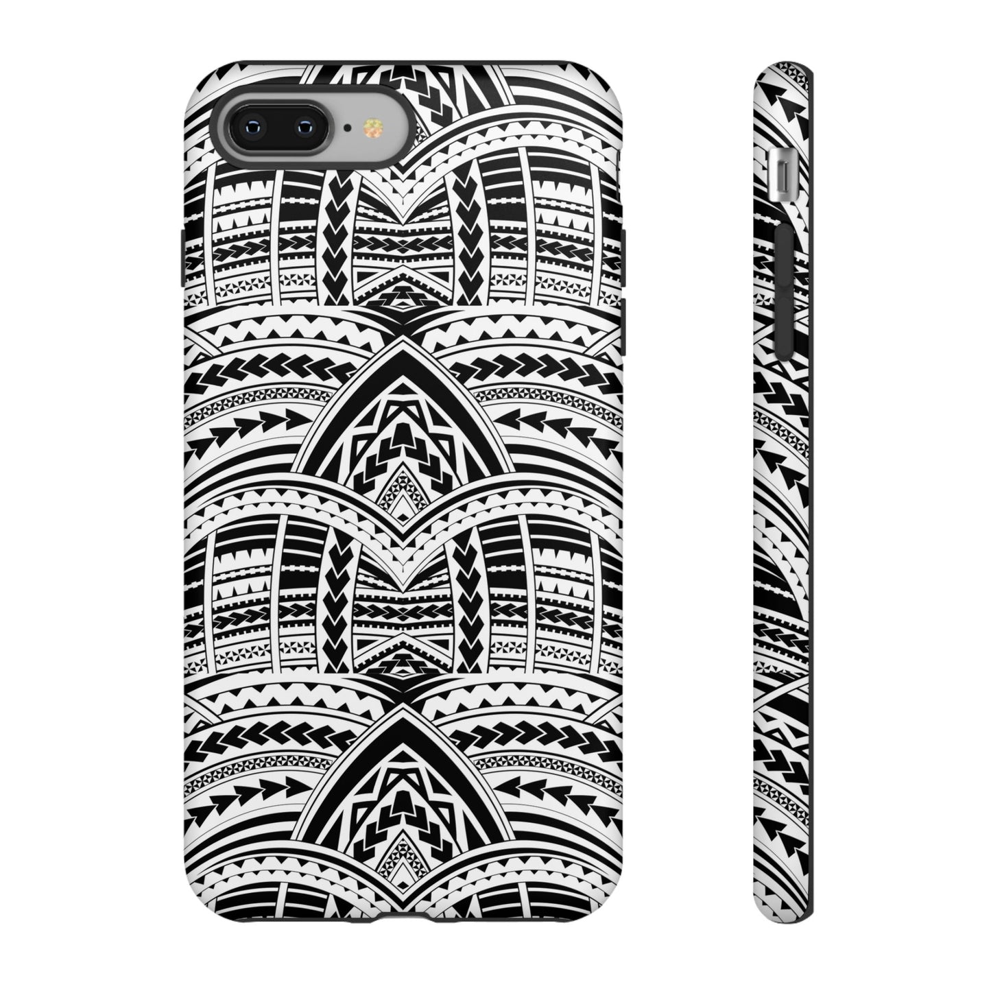Tatoeage: telefoonhoesje met tribalpatroon voor iPhone, Samsung Galaxy en Google Pixel