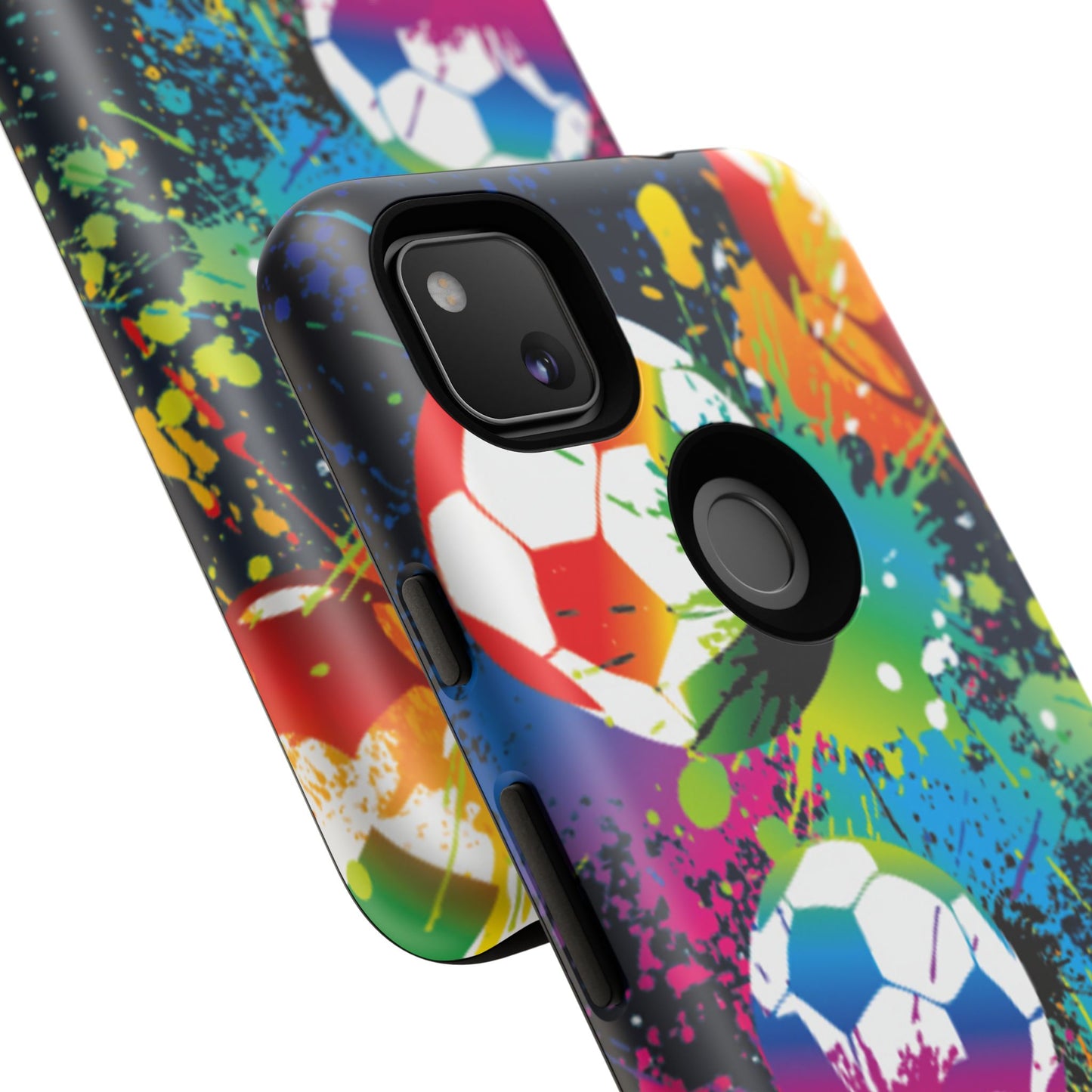 Footballer's Phone Case: Vibrant Case for iPhone, Samsung Galaxy and Google Pixel devices