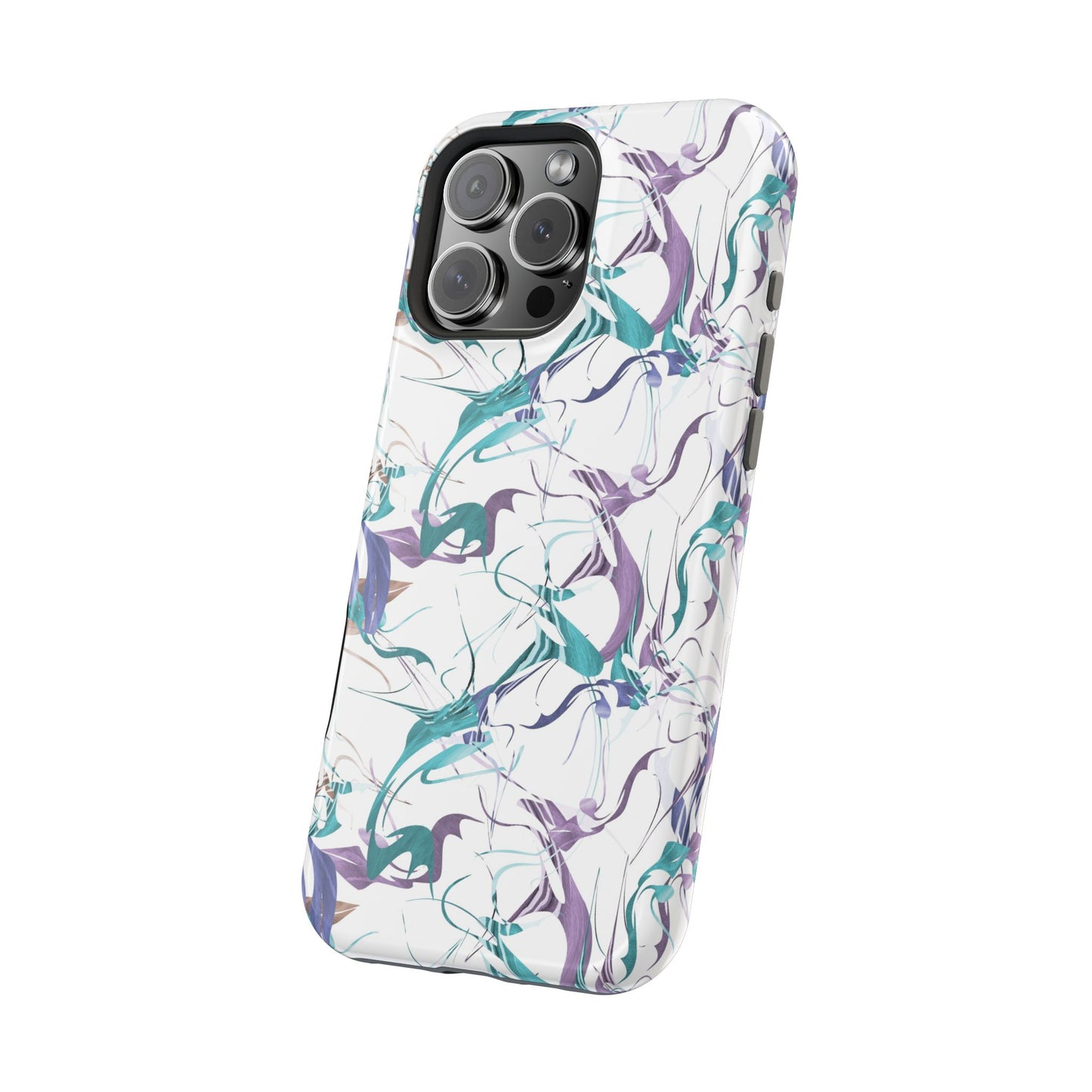 Vector (MagSafe version): Abstract Elegant Phone Case for iPhone, Samsung Galaxy and Google Pixel devices