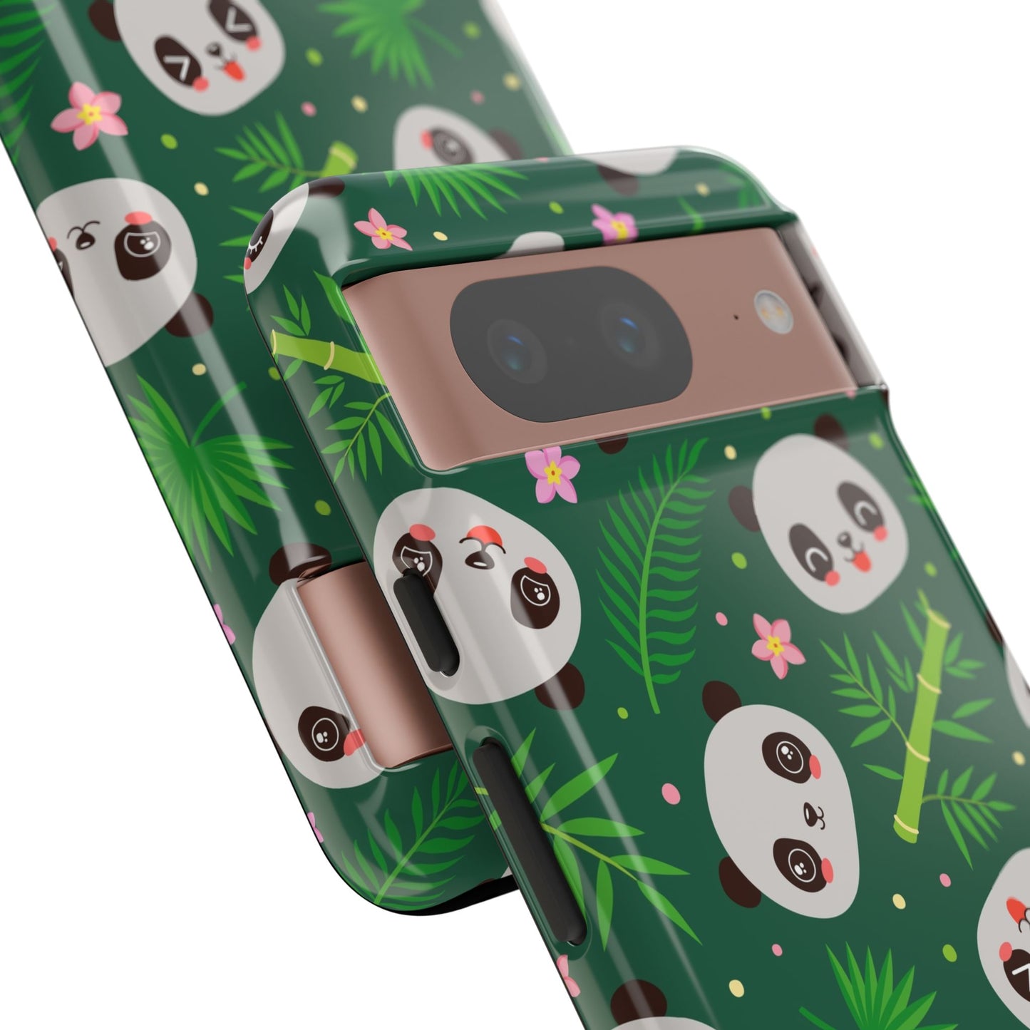 Cute Panda: Tough Case for iPhone, Samsung Galaxy and Google Pixel devices