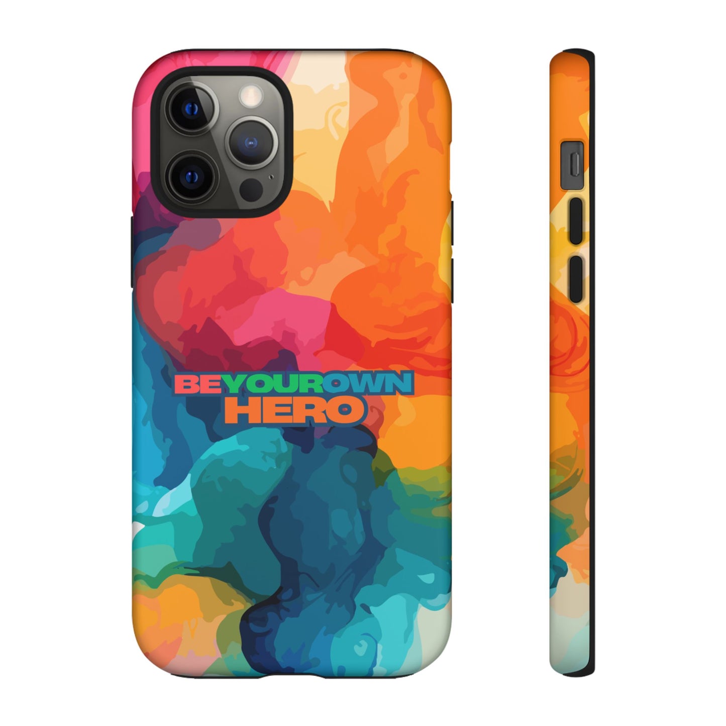 Be Your Own Hero: Tough Case for iPhone, Samsung Galaxy and Google Pixel