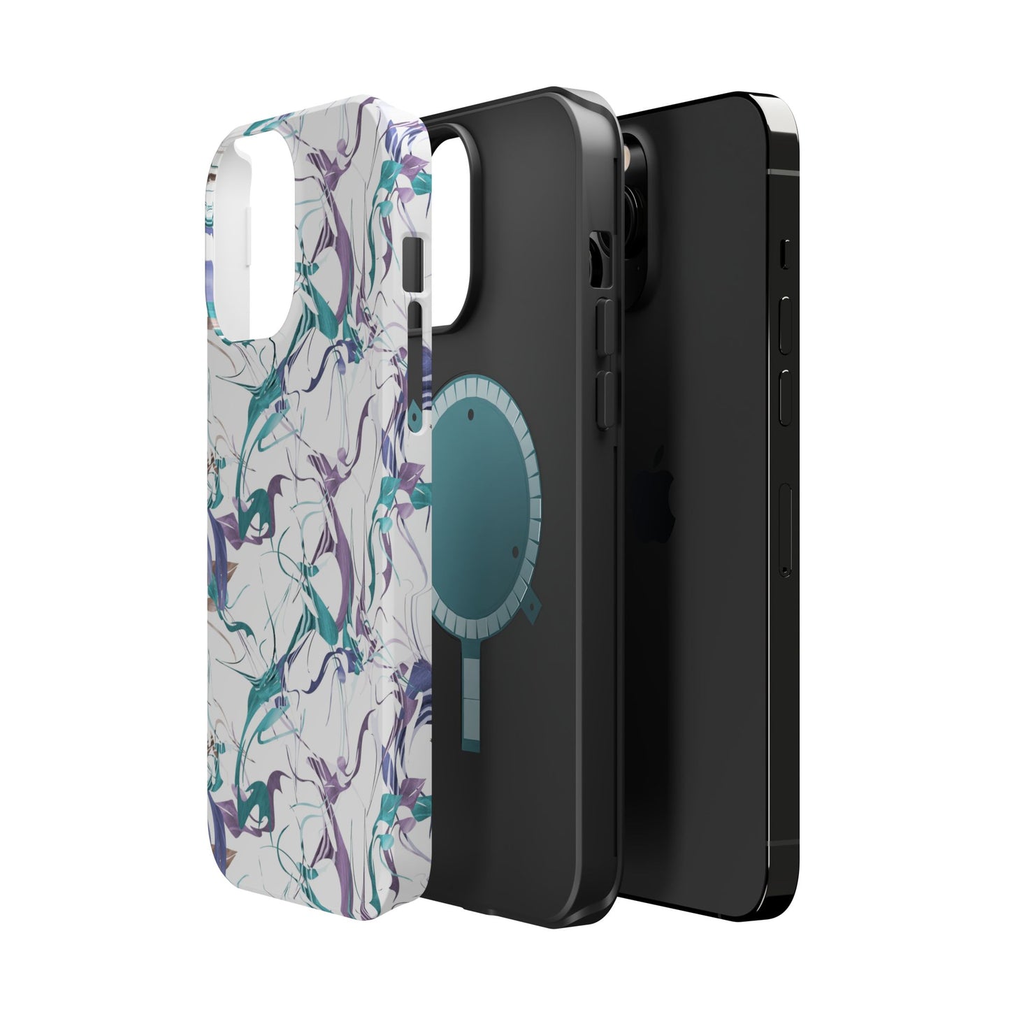 Vector (MagSafe version): Abstract Elegant Phone Case for iPhone, Samsung Galaxy and Google Pixel devices