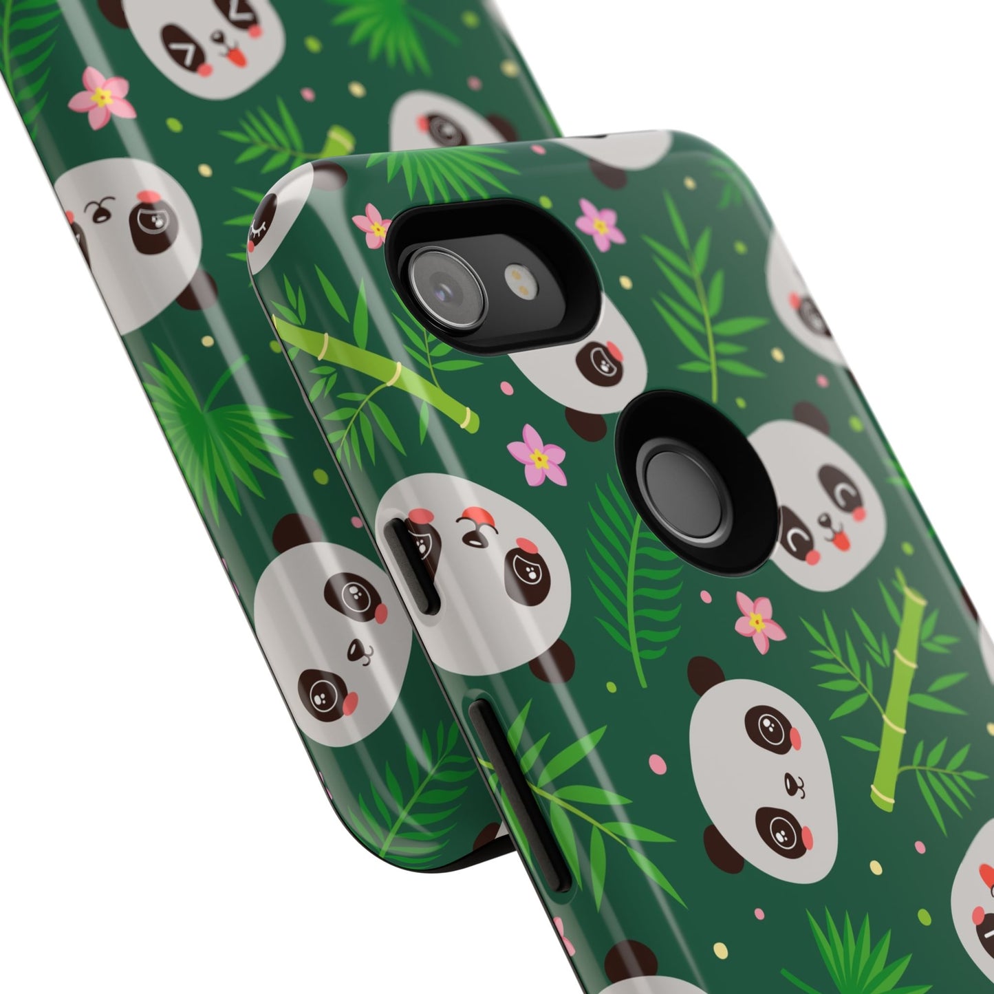 Cute Panda: Tough Case for iPhone, Samsung Galaxy and Google Pixel devices