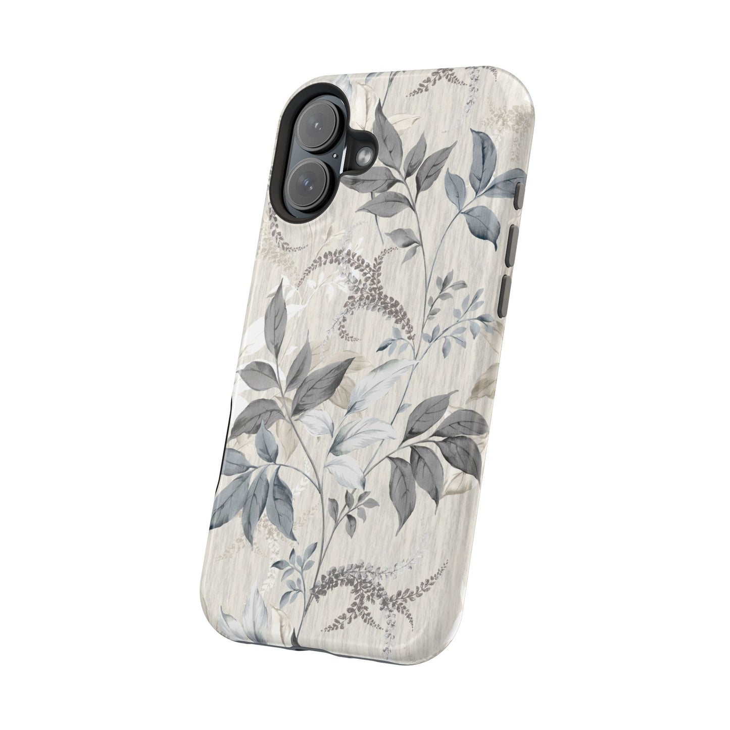 Luxury Leaves (MagSafe version): Artistic case for iPhone, Samsung Galaxy and Google Pixel