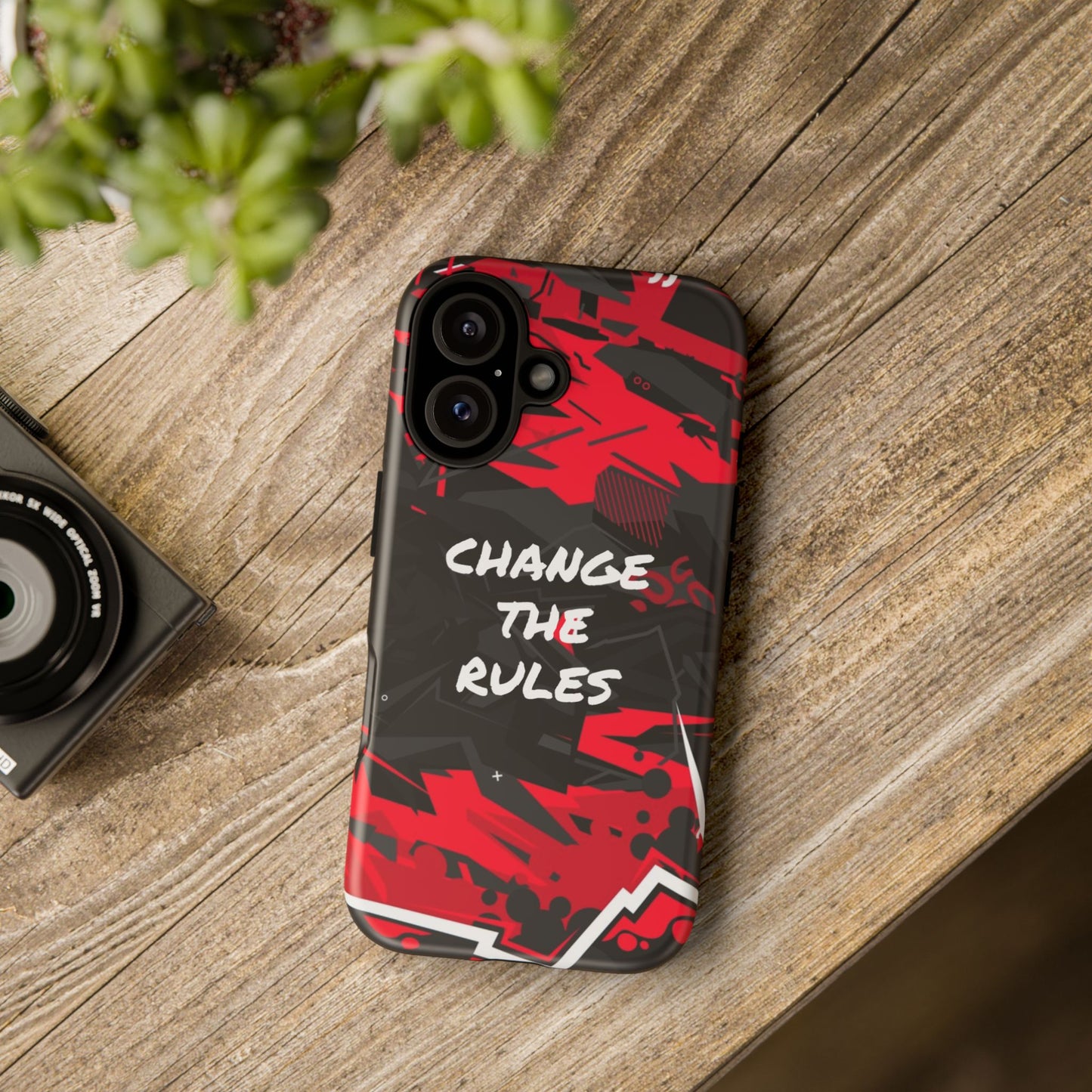 Verander de regels: stevige hoes voor iPhone-, Galaxy- en Pixel-apparaten