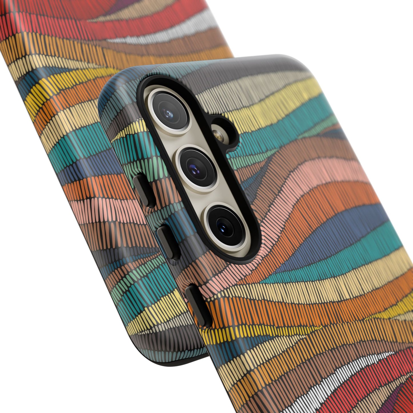 Threaded Harmony: Tapestry-inspired Phone Case for iPhone, Samsung Galaxy and Google Pixel devices