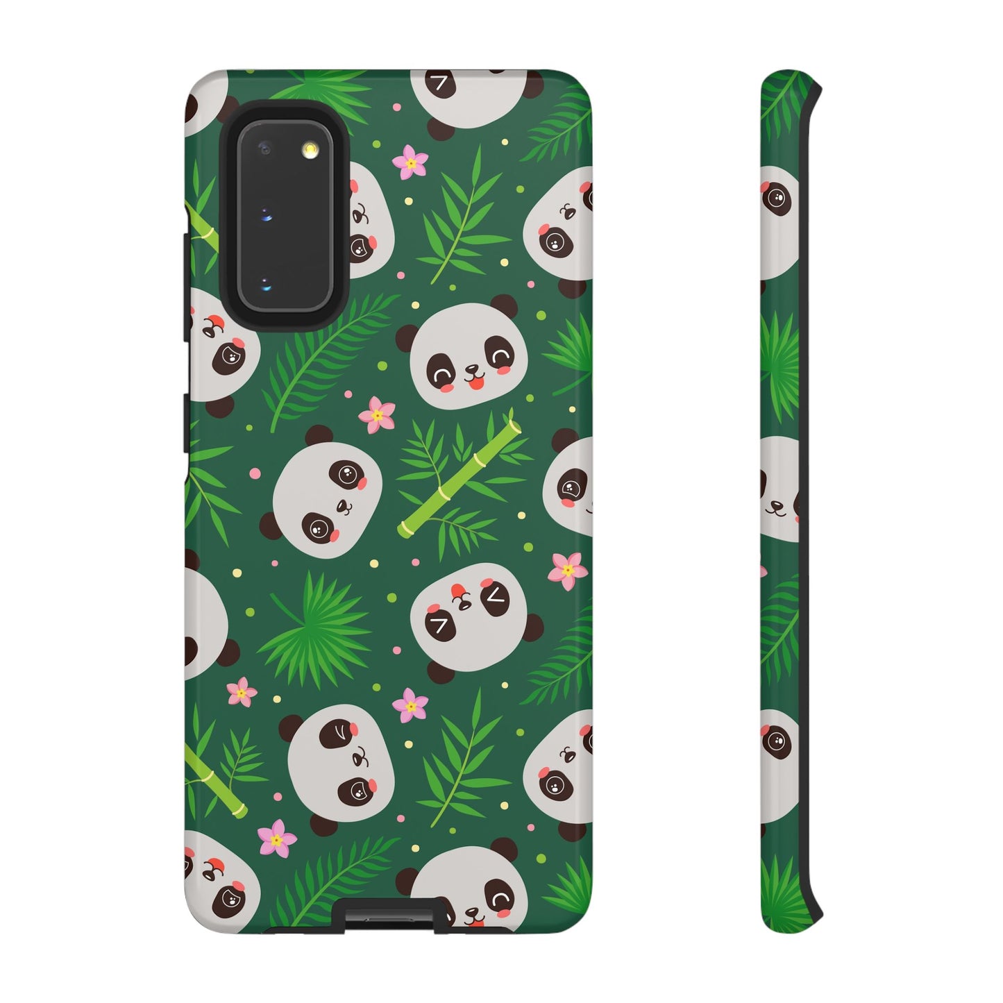 Cute Panda: Tough Case for iPhone, Samsung Galaxy and Google Pixel devices