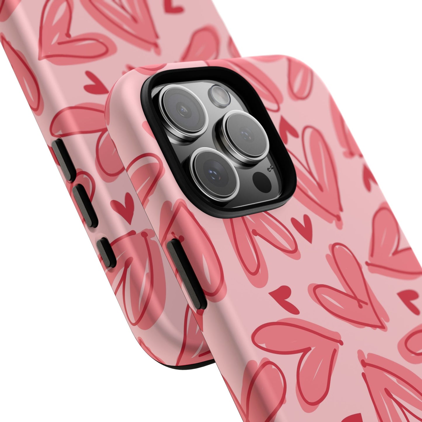 Hearts: Tough Case for iPhone, Samsung Galaxy and Google Pixel devices