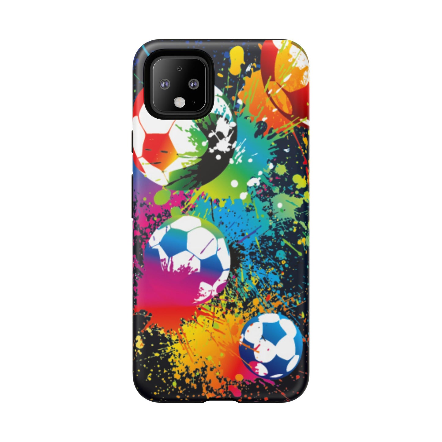 Footballer's Phone Case: Vibrant Case for iPhone, Samsung Galaxy and Google Pixel devices