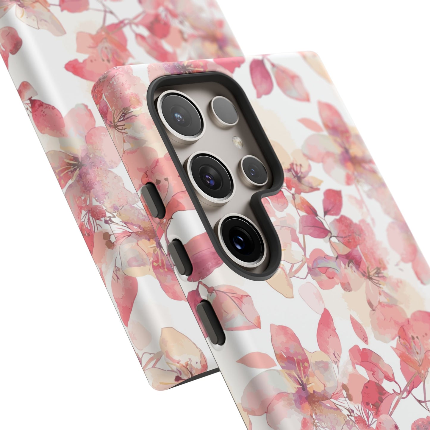 Watercolor Flowers: Tough Case for iPhone, Samsung Galaxy and Google Pixel devices