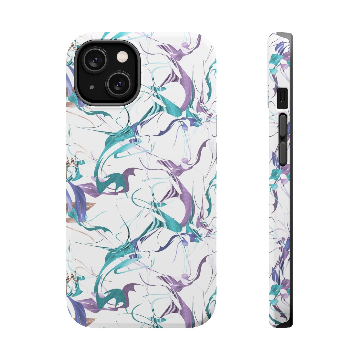 Vector (MagSafe version): Abstract Elegant Phone Case for iPhone, Samsung Galaxy and Google Pixel devices