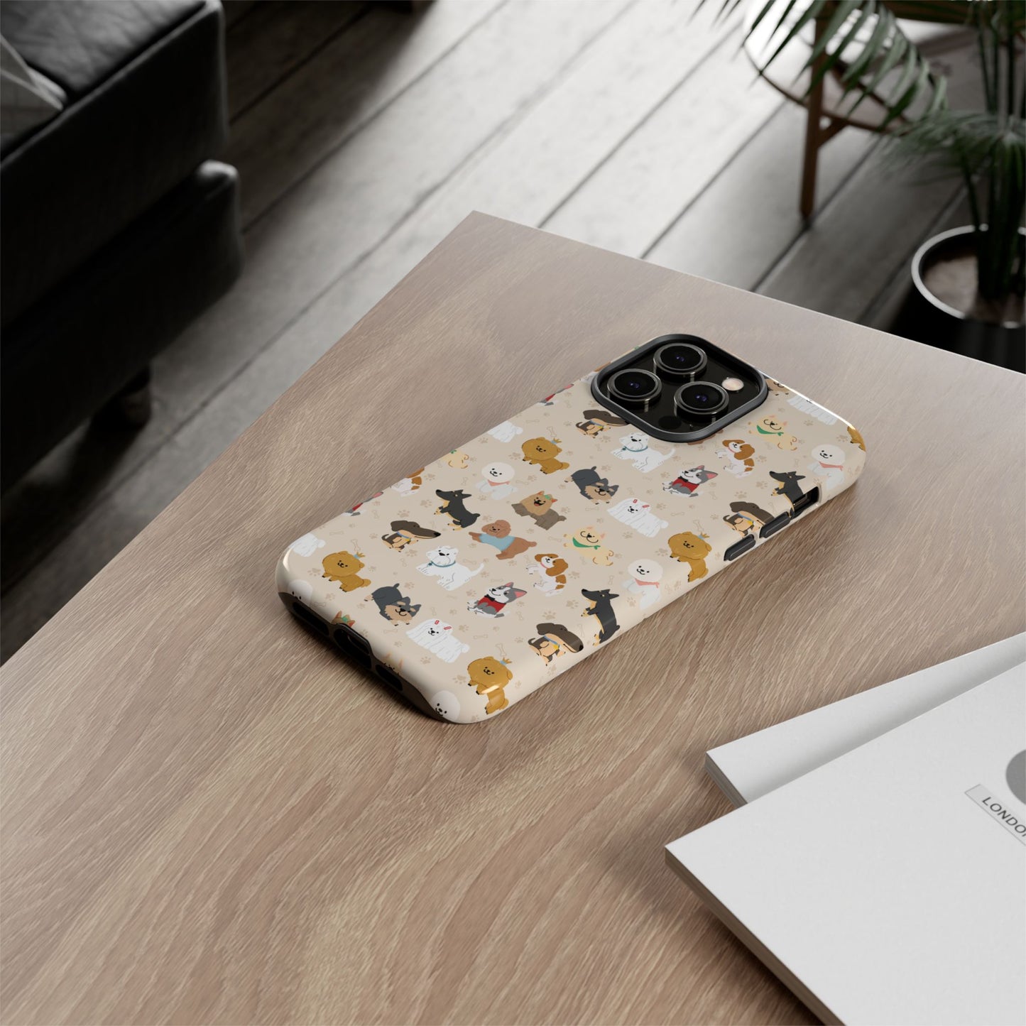 Cute Dogs: Tough Case for iPhone, Samsung Galaxy and Google Pixel devices