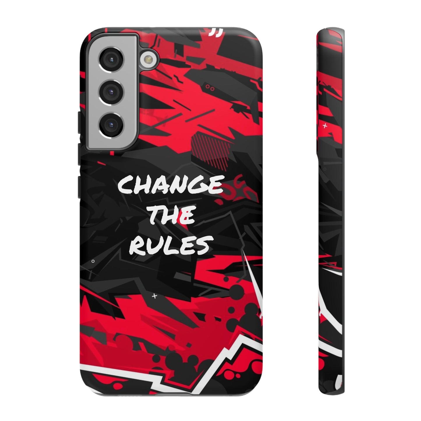 Verander de regels: stevige hoes voor iPhone-, Galaxy- en Pixel-apparaten