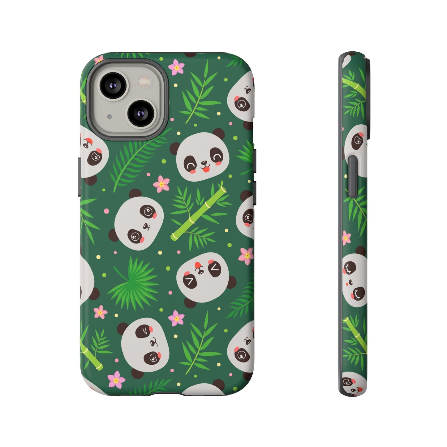 Cute Panda: Tough Case for iPhone, Samsung Galaxy and Google Pixel devices