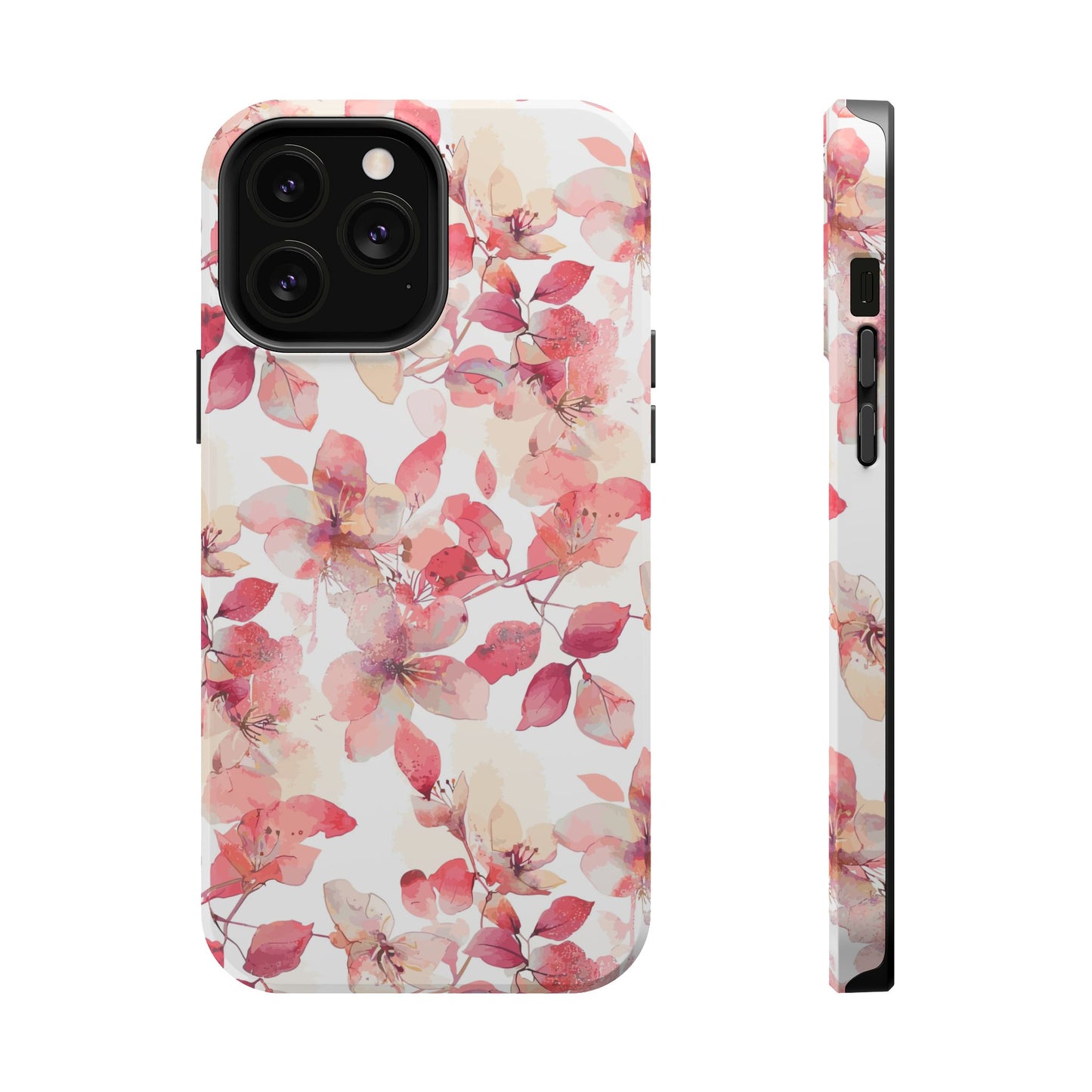 Watercolor Flowers: MagSafe case for iPhone