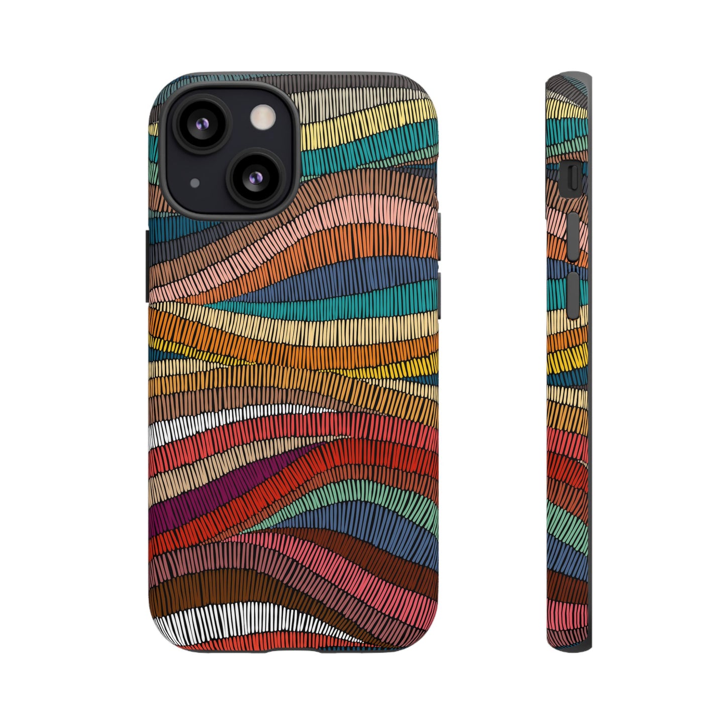 Threaded Harmony: Tapestry-inspired Phone Case for iPhone, Samsung Galaxy and Google Pixel devices