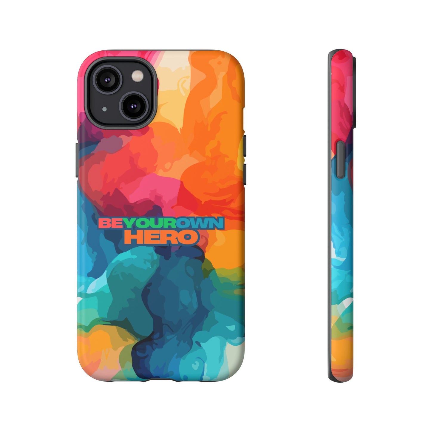 Be Your Own Hero: Tough Case for iPhone, Samsung Galaxy and Google Pixel