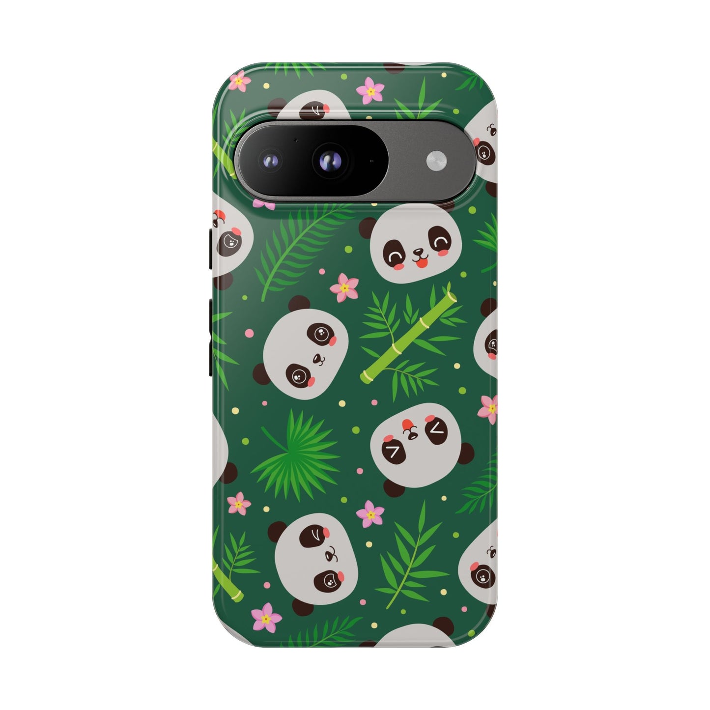 Cute Panda: Tough Case for iPhone, Samsung Galaxy and Google Pixel devices