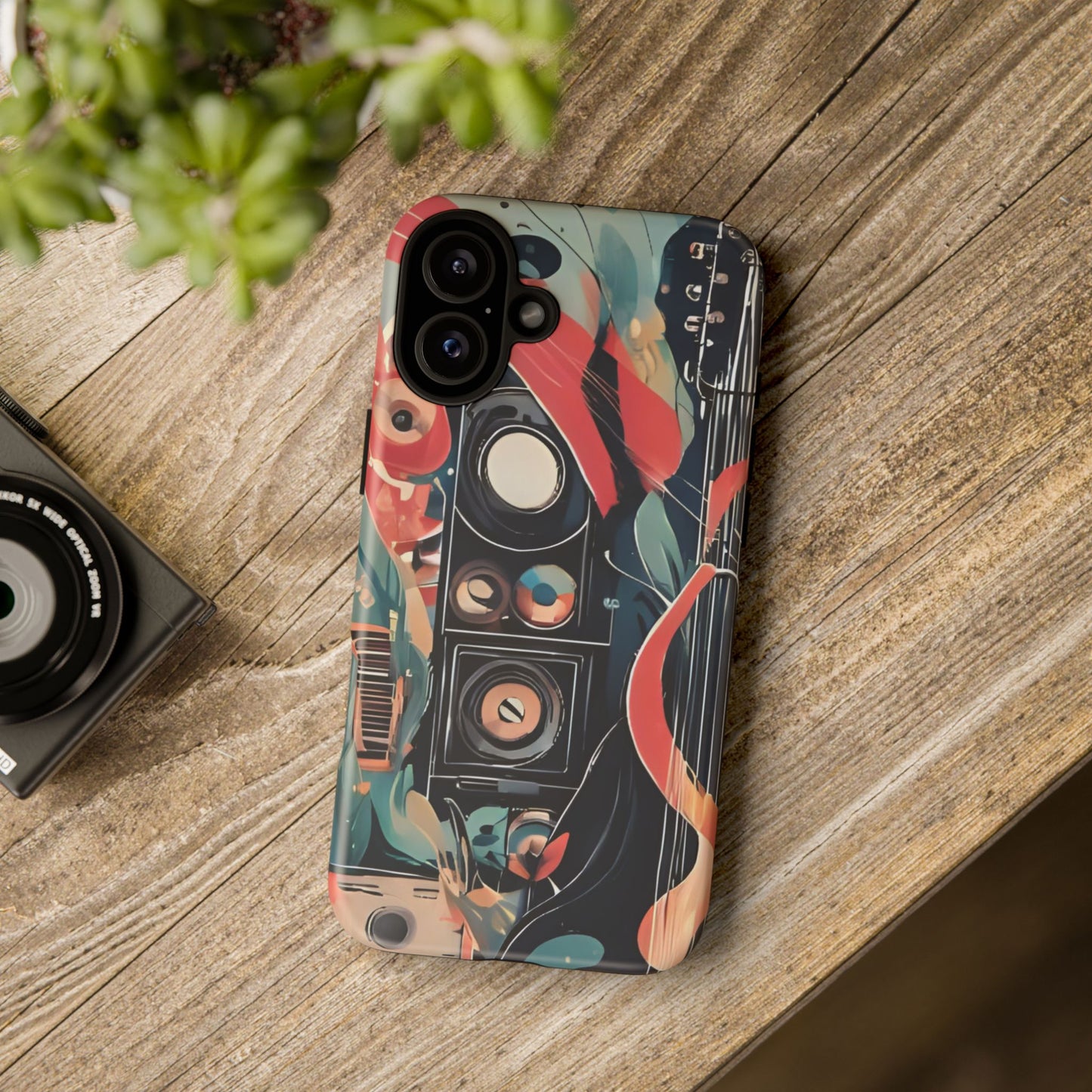 Rhythm & Hue: Music-inspired phone case for iPhone, Samsung Galaxy and Google Pixel devices