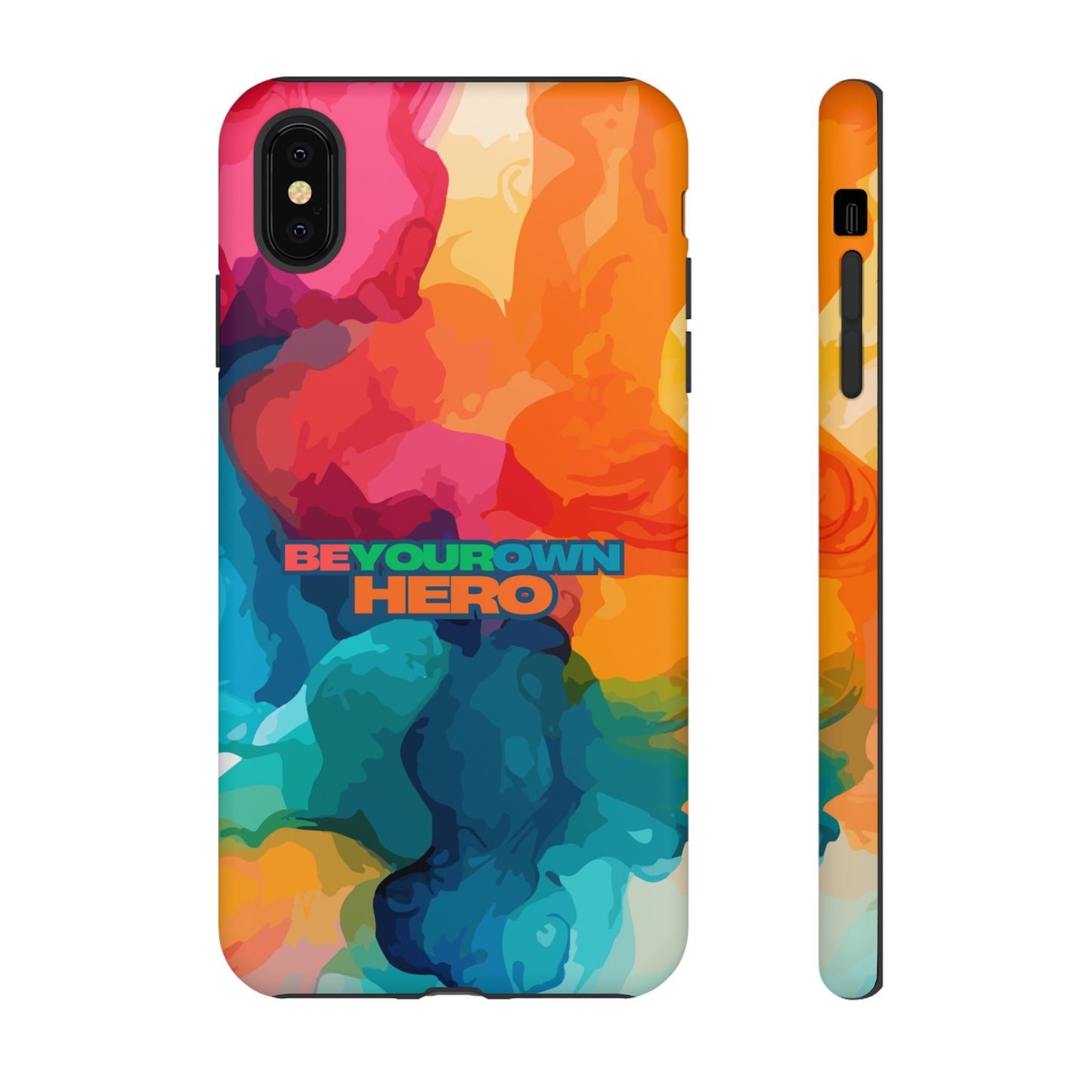 Be Your Own Hero: Tough Case for iPhone, Samsung Galaxy and Google Pixel